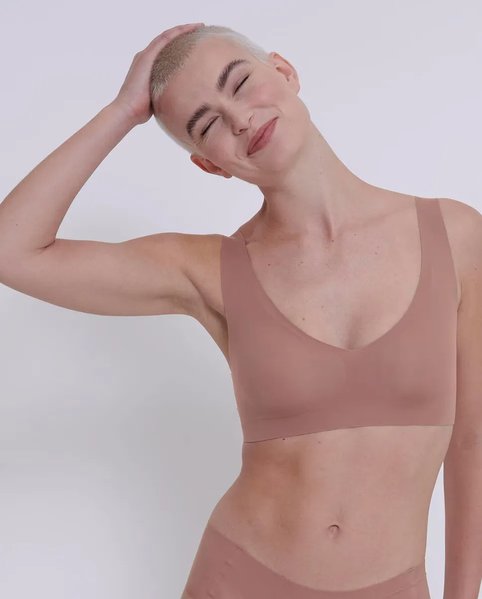 Бюстгальтер без косточек Sloggi, коричневый
Бюстгальтер без косточек Sloggi, коричневый