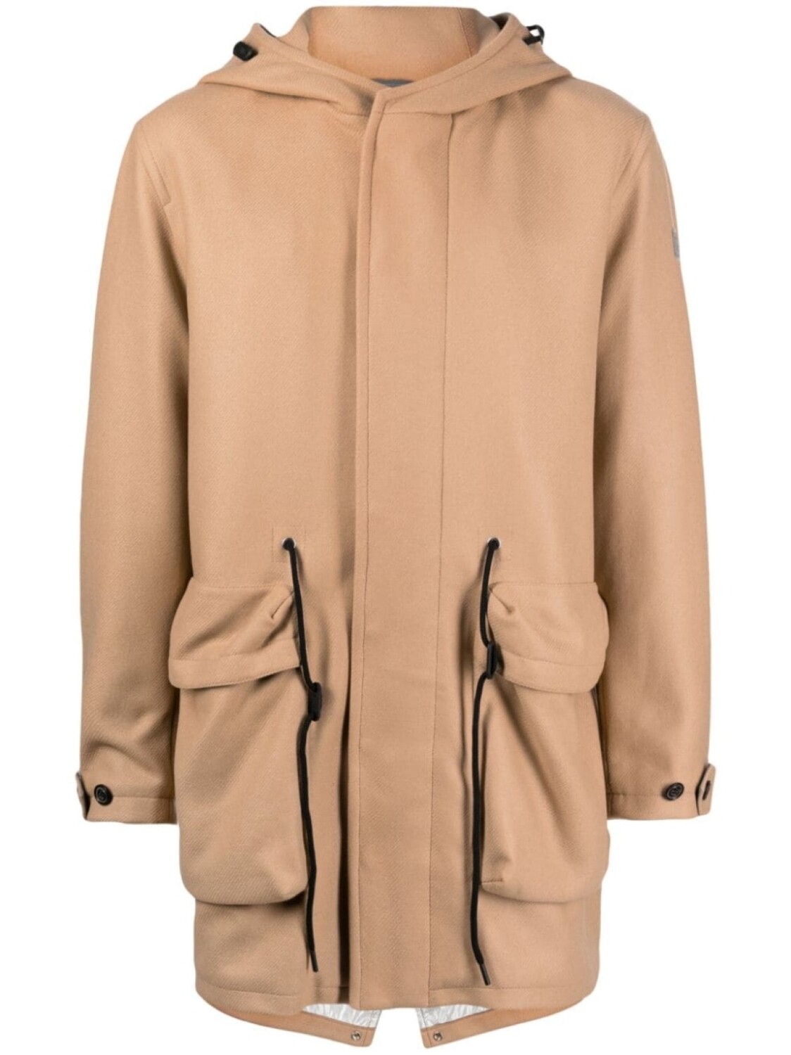 Paul & Shark пальто с капюшоном, коричневый 
Paul & Shark пальто с капюшоном, коричневый