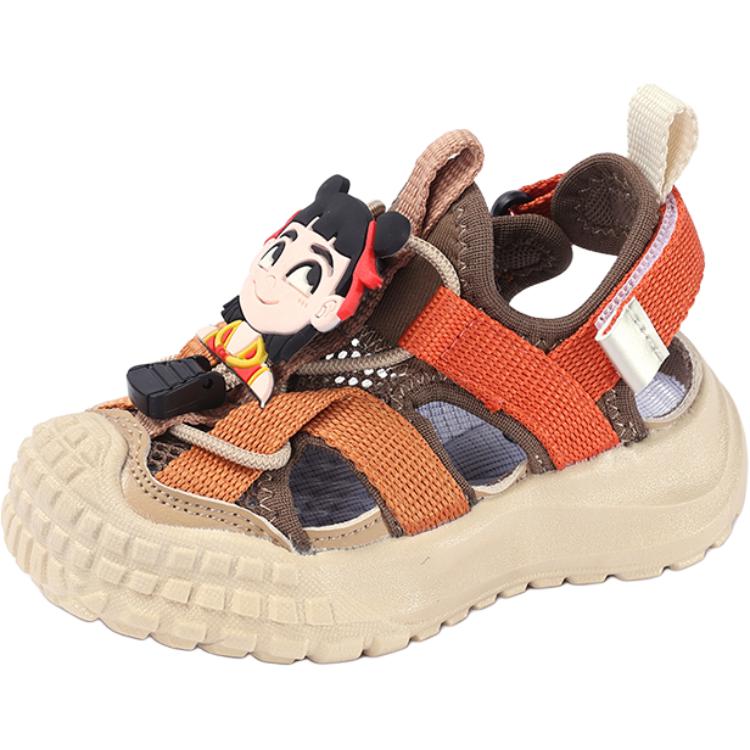 Детские сандалии из дышащей ткани, устойчивые к истиранию RHOBESAM, коричневый
Детские сандалии из дышащей ткани, устойчивые к истиранию RHOBESAM, коричневый