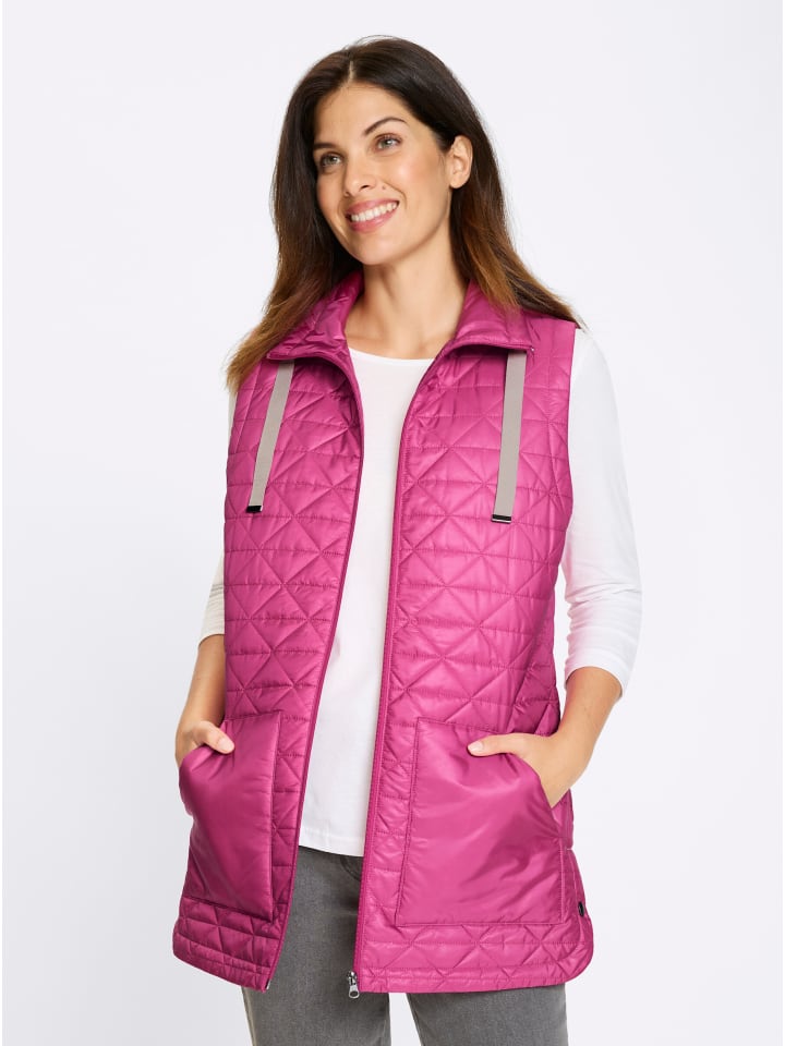 Sieh an! Стеганый жилет цвета фуксии
Sieh an! Стеганый жилет цвета фуксии
