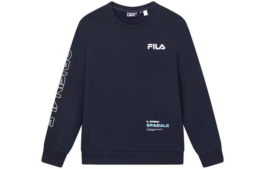 Толстовка мужская темно-синяя Fila, цвет Legend Blue
Толстовка мужская темно-синяя Fila, цвет Legend Blue
