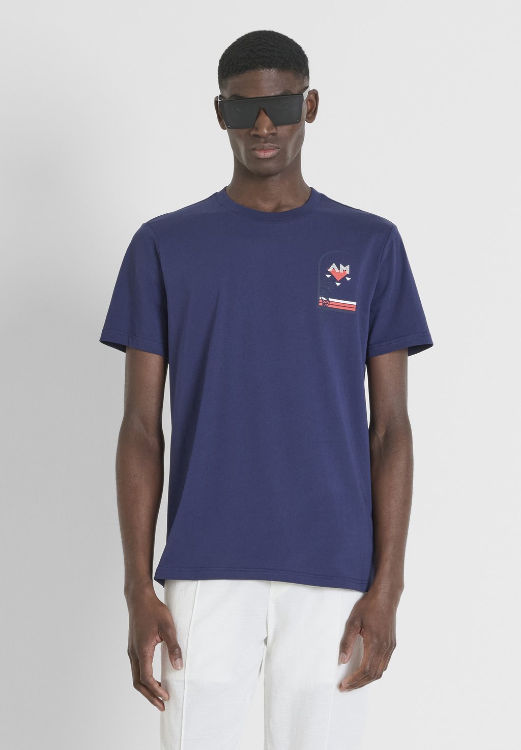 Футболка с принтом Antony Morato, синий
Футболка с принтом Antony Morato, синий