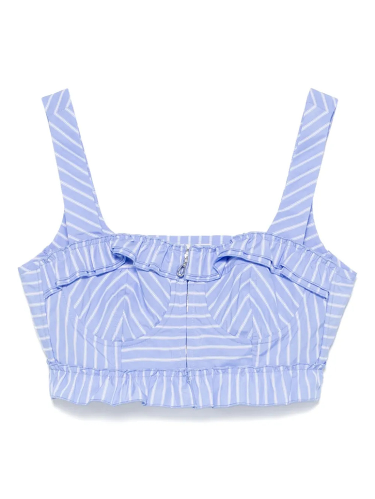 Укороченный топ в полоску SANDRO, синий
Укороченный топ в полоску SANDRO, синий