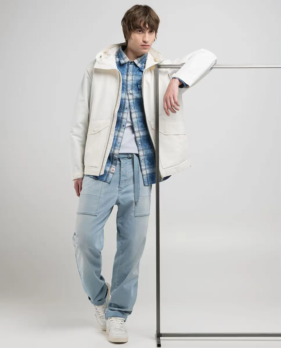 Мужские джинсы-карго в ковбойском стиле relaxed fit Replay, синий
Мужские джинсы-карго в ковбойском стиле relaxed fit Replay, синий