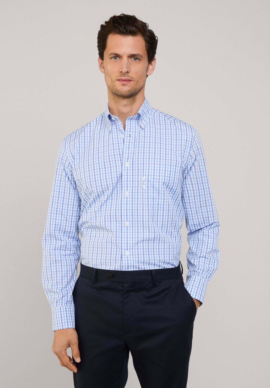 Рубашка REGULAR FIT GINGHAM FIL-A-FIL Façonnable, синий
Рубашка REGULAR FIT GINGHAM FIL-A-FIL Façonnable, синий