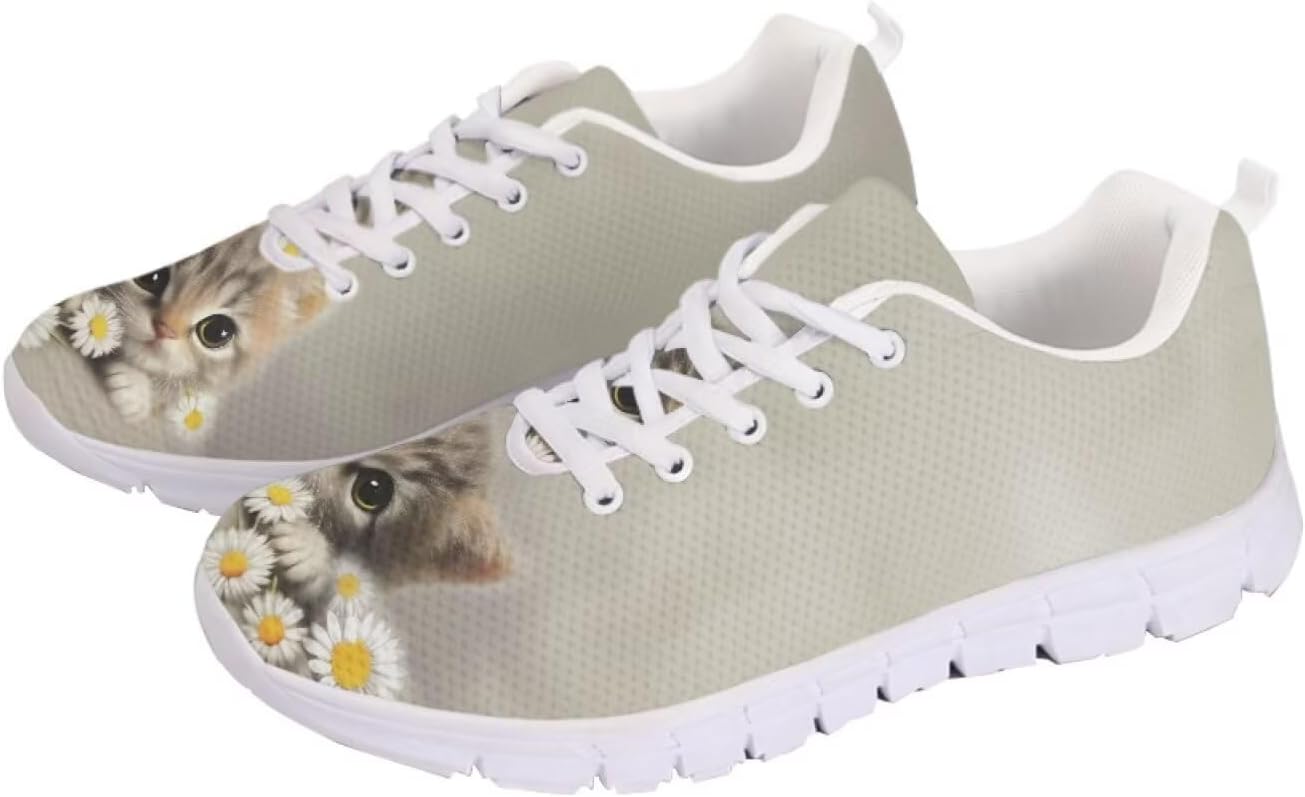 Кроссовки для тенниса chaqlin для женщин и мужчин, легкие повседневные кеды, мягкие беговые спортивные обувь для подростков, Cute Kitty Daisy
Кроссовки для тенниса chaqlin для женщин и мужчин, легкие повседневные кеды, мягкие беговые спортивные обувь для подростков, Cute Kitty Daisy
