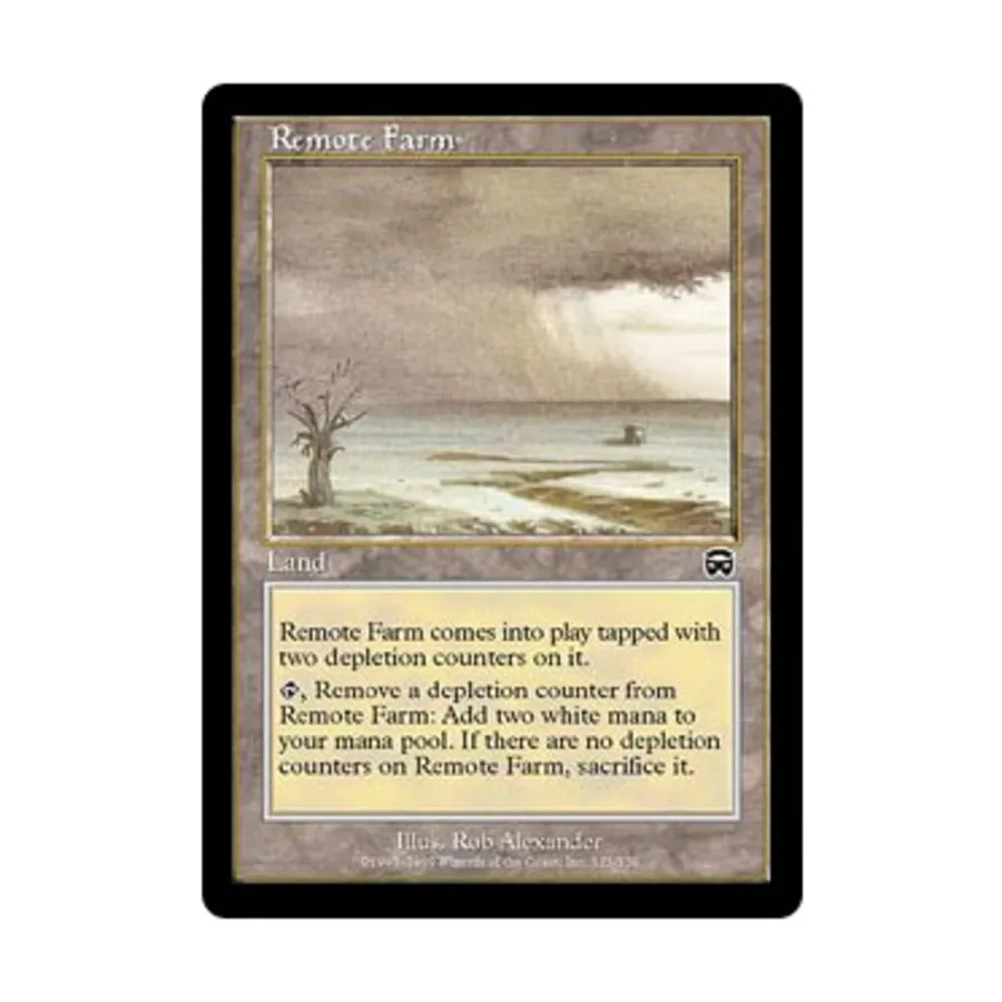 CCG Удаленная ферма (C), MTG - Mercadian Masques
CCG Удаленная ферма (C), MTG - Mercadian Masques