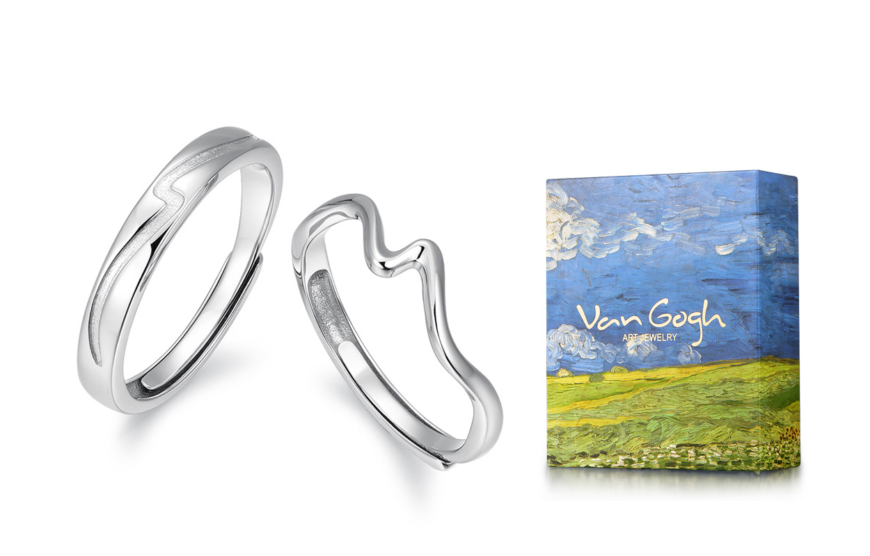 VAN GOGH Серебряное парное кольцо S925 Unisex
VAN GOGH Серебряное парное кольцо S925 Unisex