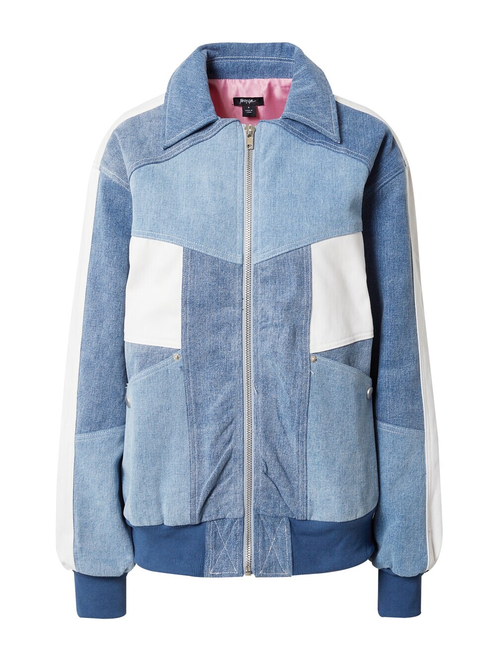 Межсезонная куртка Nasty Gal, синий/голубой
Межсезонная куртка Nasty Gal, синий/голубой