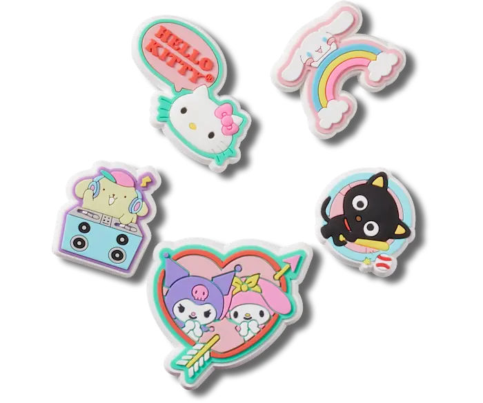 Джиббитсы Hello Kitty and Friends 5 Pack Crocs
Джиббитсы Hello Kitty and Friends 5 Pack Crocs