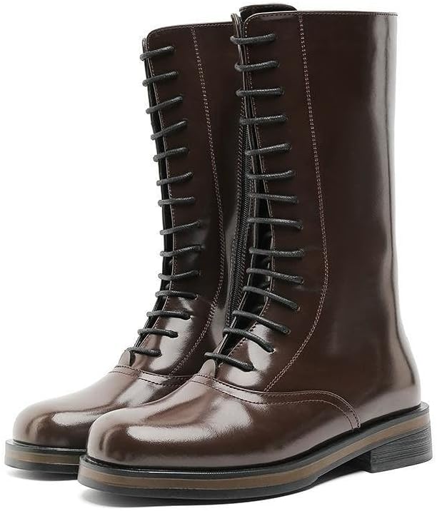 Мужские ботинки Santimon с шнуровкой и боковой молнией, средняя голень, модные, противоскользящие, для мотоцикла, коричневый
Мужские ботинки Santimon с шнуровкой и боковой молнией, средняя голень, модные, противоскользящие, для мотоцикла, коричневый