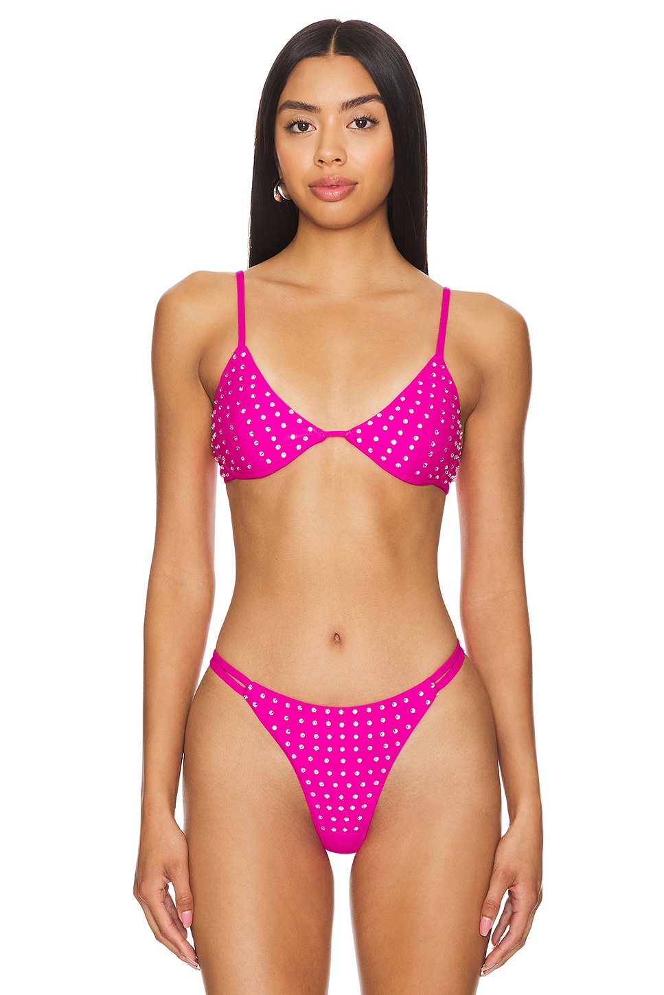 Верх бикини зита Superdown, розовый
Верх бикини зита Superdown, розовый