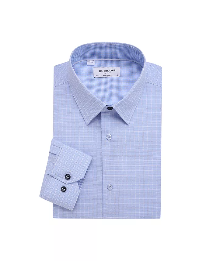 Мужская рубашка в клетку Duchamp London, синий
Мужская рубашка в клетку Duchamp London, синий
