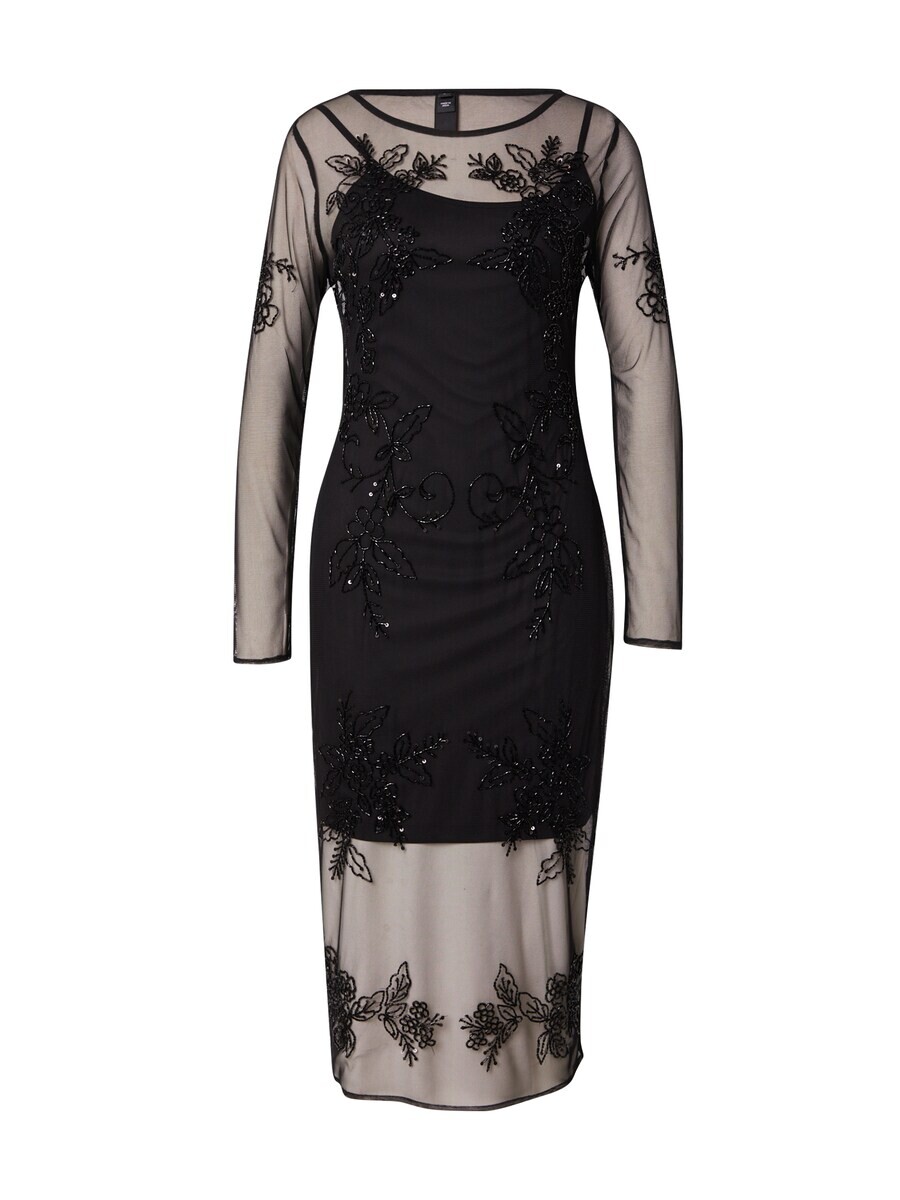 Платье миди River Island Dress, черный 
Платье миди River Island Dress, черный