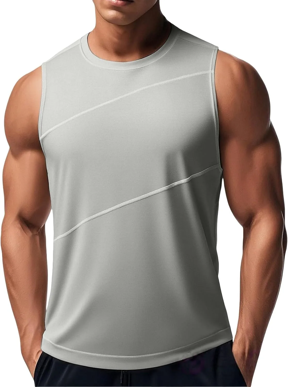Мужская майка Muscle Slim Stretch Ice Silk Quick Dry для тренировок
Мужская майка Muscle Slim Stretch Ice Silk Quick Dry для тренировок