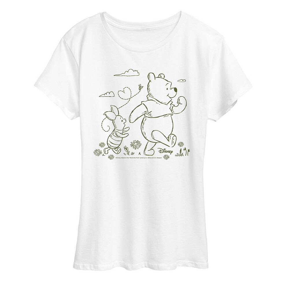Женская футболка с рисунком «Прогулка» Disney's Winnie The Pooh, белый
Женская футболка с рисунком «Прогулка» Disney's Winnie The Pooh, белый