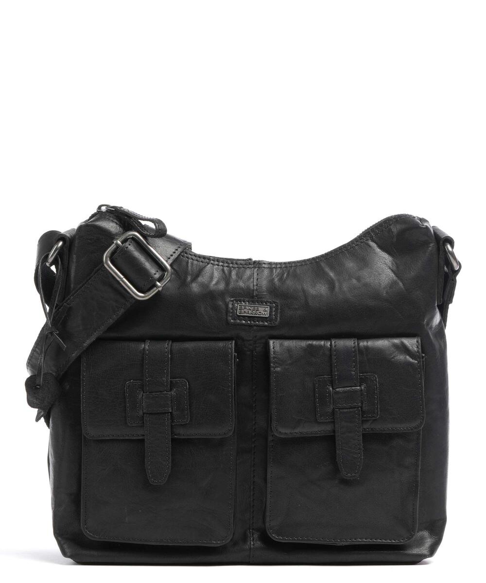 Сумка на плечо Bronco из зерненой кожи Spikes & Sparrow, черный
Сумка на плечо Bronco из зерненой кожи Spikes & Sparrow, черный