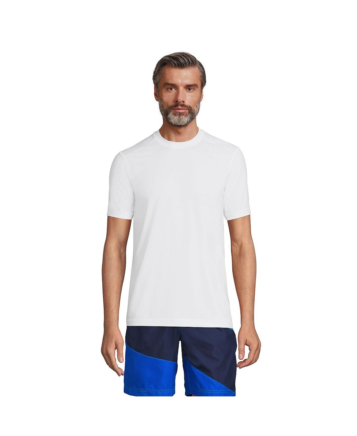 Мужская футболка для плавания с короткими рукавами UPF 50 Рашгард Lands' End
Мужская футболка для плавания с короткими рукавами UPF 50 Рашгард Lands' End