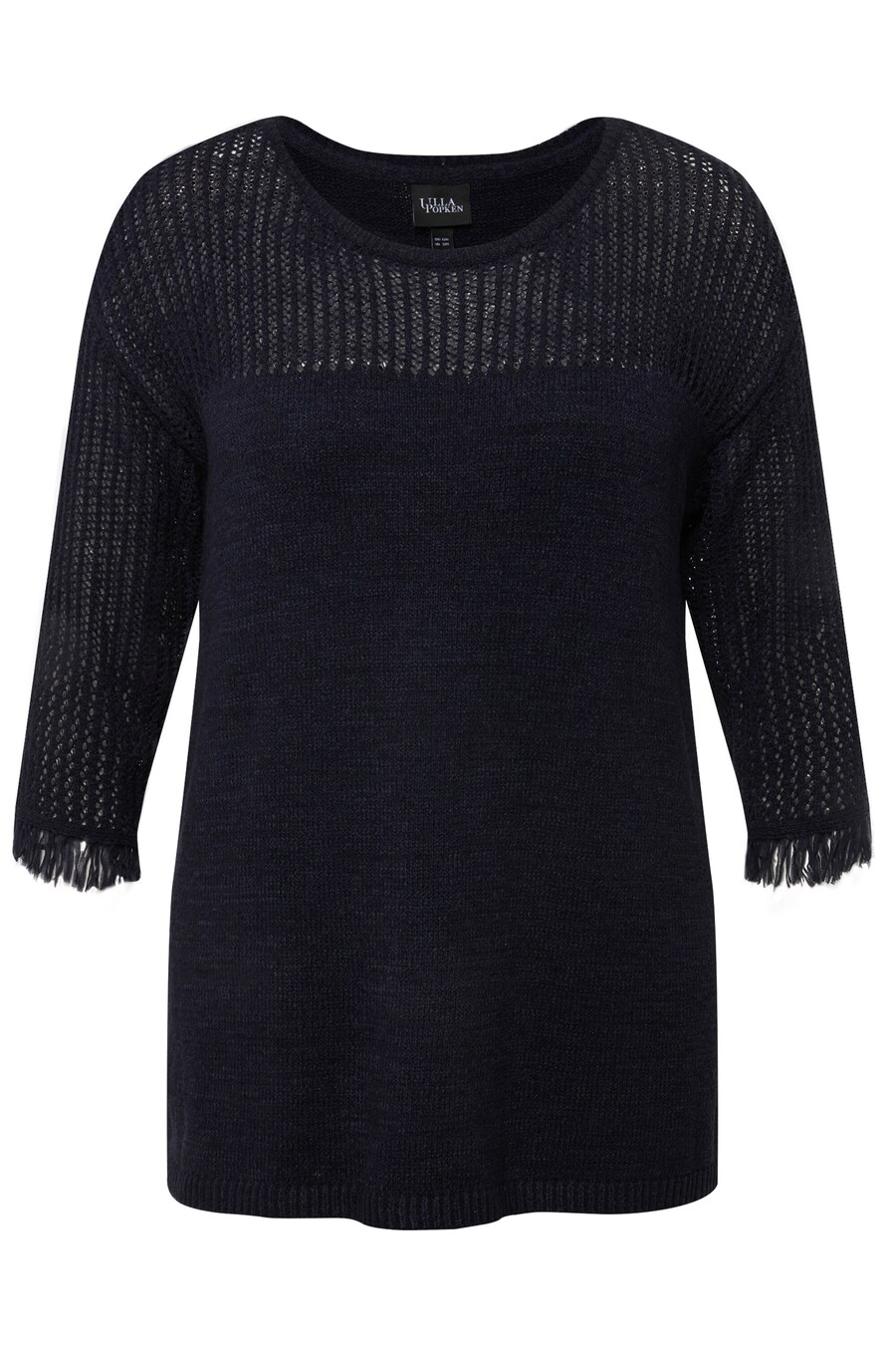 Свитер Ulla Popken, темно-синий
Свитер Ulla Popken, темно-синий