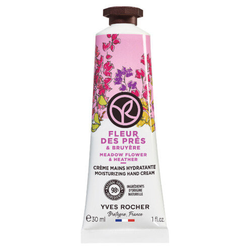 Крем для рук, Луговые цветы и вереск, 30 мл Yves Rocher
Крем для рук, Луговые цветы и вереск, 30 мл Yves Rocher