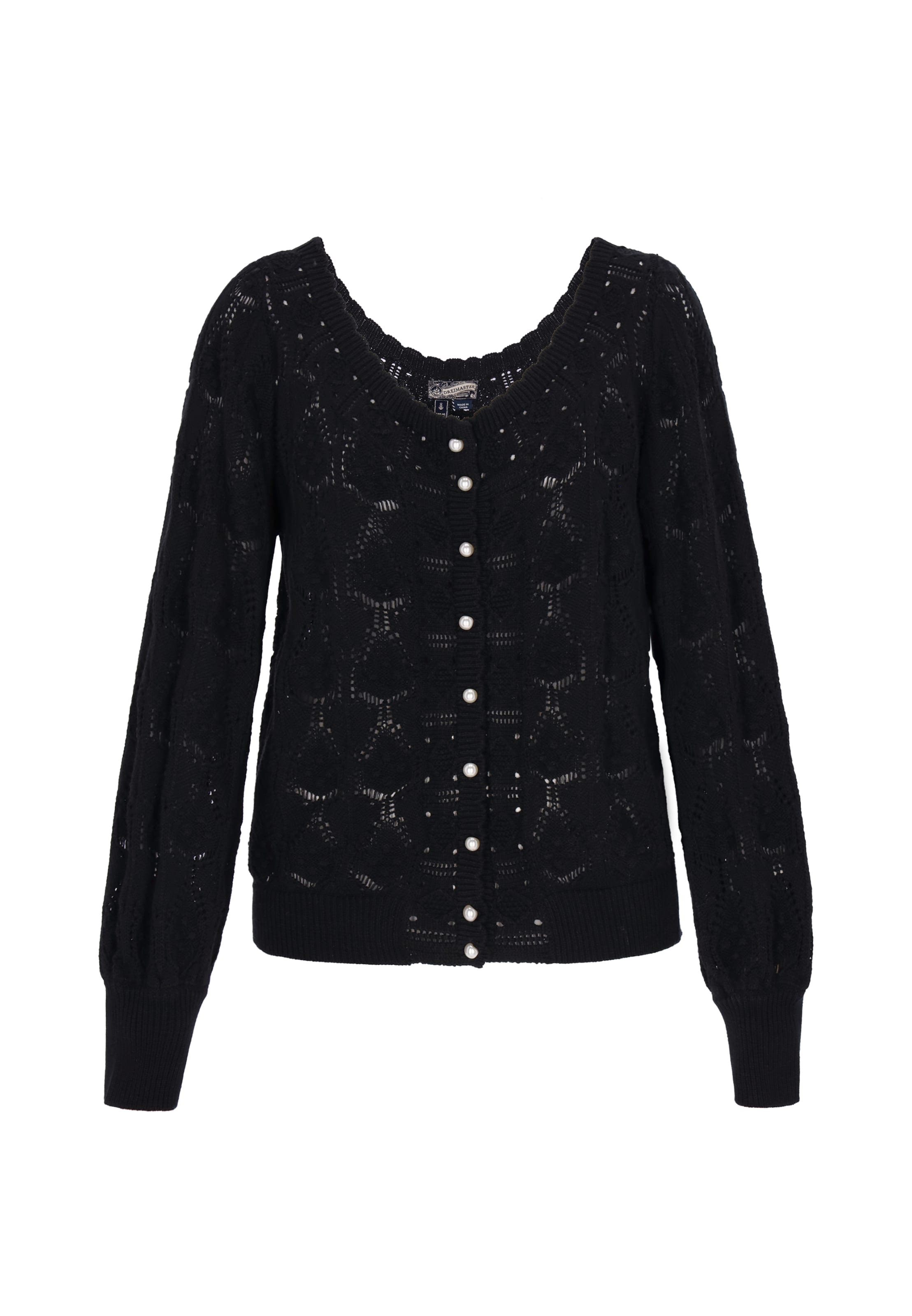 DreiMaster Vintage Вязаный кардиган в черном цвете
DreiMaster Vintage Вязаный кардиган в черном цвете