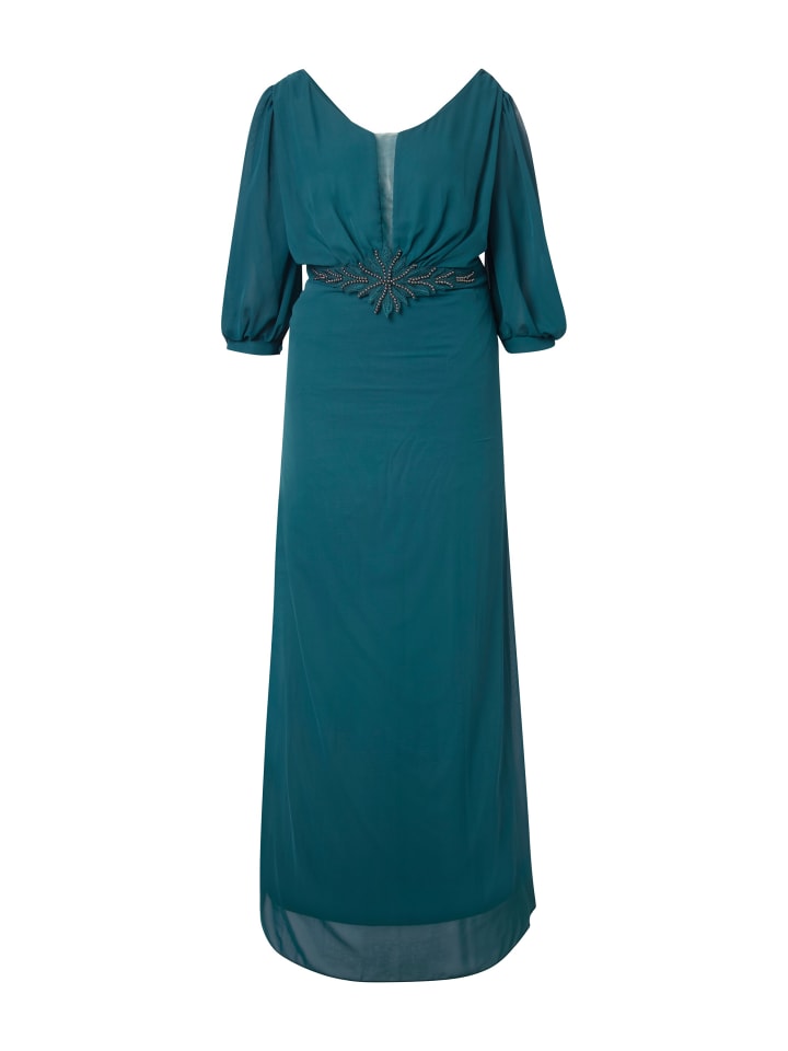 Платье миди цвета петролеум Ulla Popken
Платье миди цвета петролеум Ulla Popken