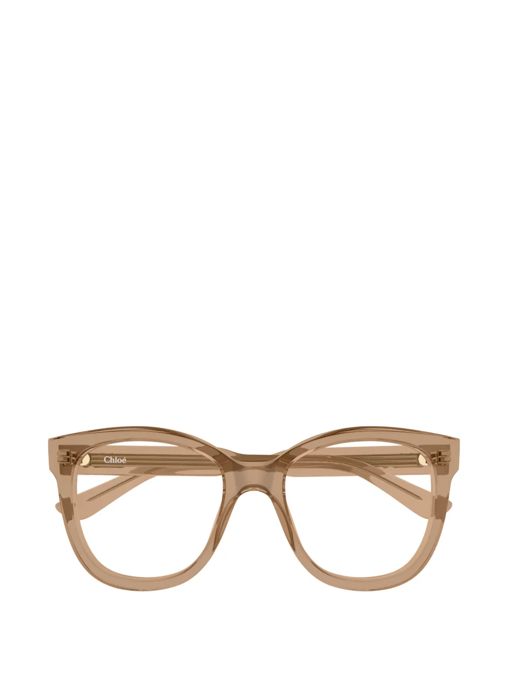 Очки в форме "кошачий глаз" Chloé, бежевый
Очки в форме "кошачий глаз" Chloé, бежевый
