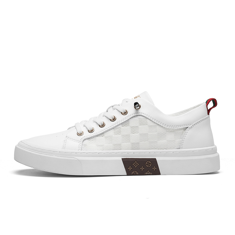 Футболка с принтом Повседневные белые кроссовки Низкие скейтбордские мужские CARTELO, Белый-Сетка
Футболка с принтом Повседневные белые кроссовки Низкие скейтбордские мужские CARTELO, Белый-Сетка