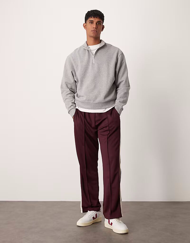 Свободный свитшот Essentials с четвертной молнией серого меланжевого цвета Asos Design
Свободный свитшот Essentials с четвертной молнией серого меланжевого цвета Asos Design