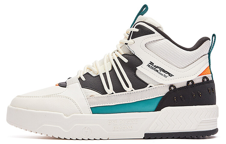 Мужские скейтбордические кеды Ranzao Mid-Top белого/черного цвета 361°
Мужские скейтбордические кеды Ranzao Mid-Top белого/черного цвета 361°