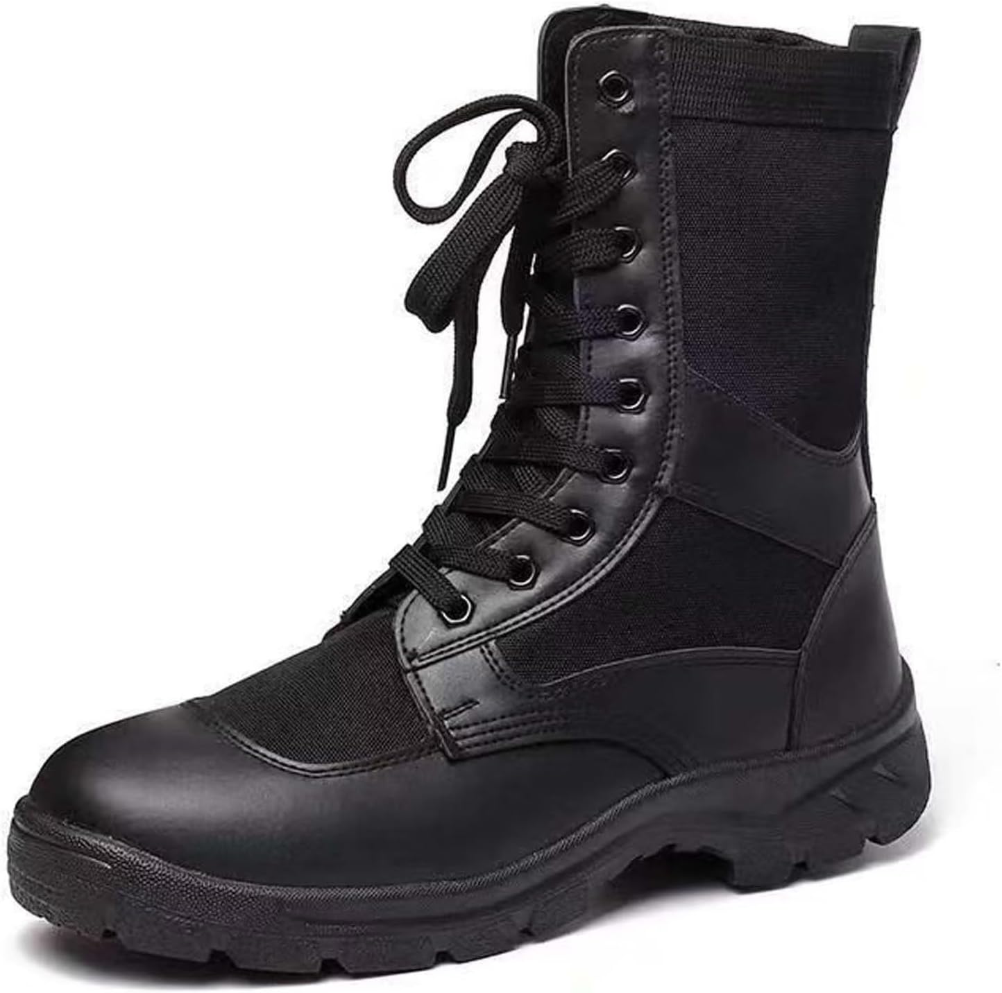 Мужские тактические ботинки TERBOFIN с сетчатым и тканевым верхом, рабочие, походные, джунгли, мотоциклетные, боевые, дышащие, прочные, полностью черные для использования на улице
Мужские тактические ботинки TERBOFIN с сетчатым и тканевым верхом, рабочие, походные, джунгли, мотоциклетные, боевые, дышащие, прочные, полностью черные для использования на улице