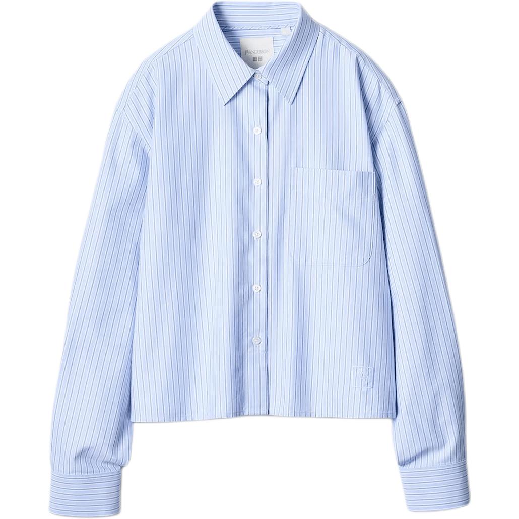 JW Anderson SS25 Рубашка Женская UNIQLO, голубой
JW Anderson SS25 Рубашка Женская UNIQLO, голубой