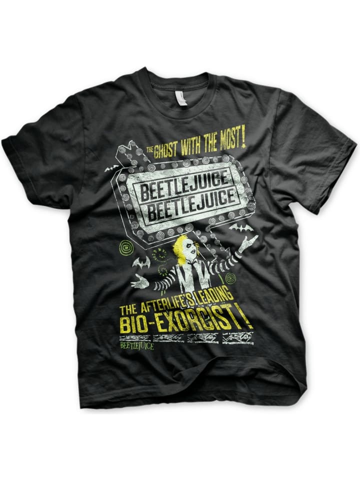 Футболка черного цвета Beetlejuice
Футболка черного цвета Beetlejuice