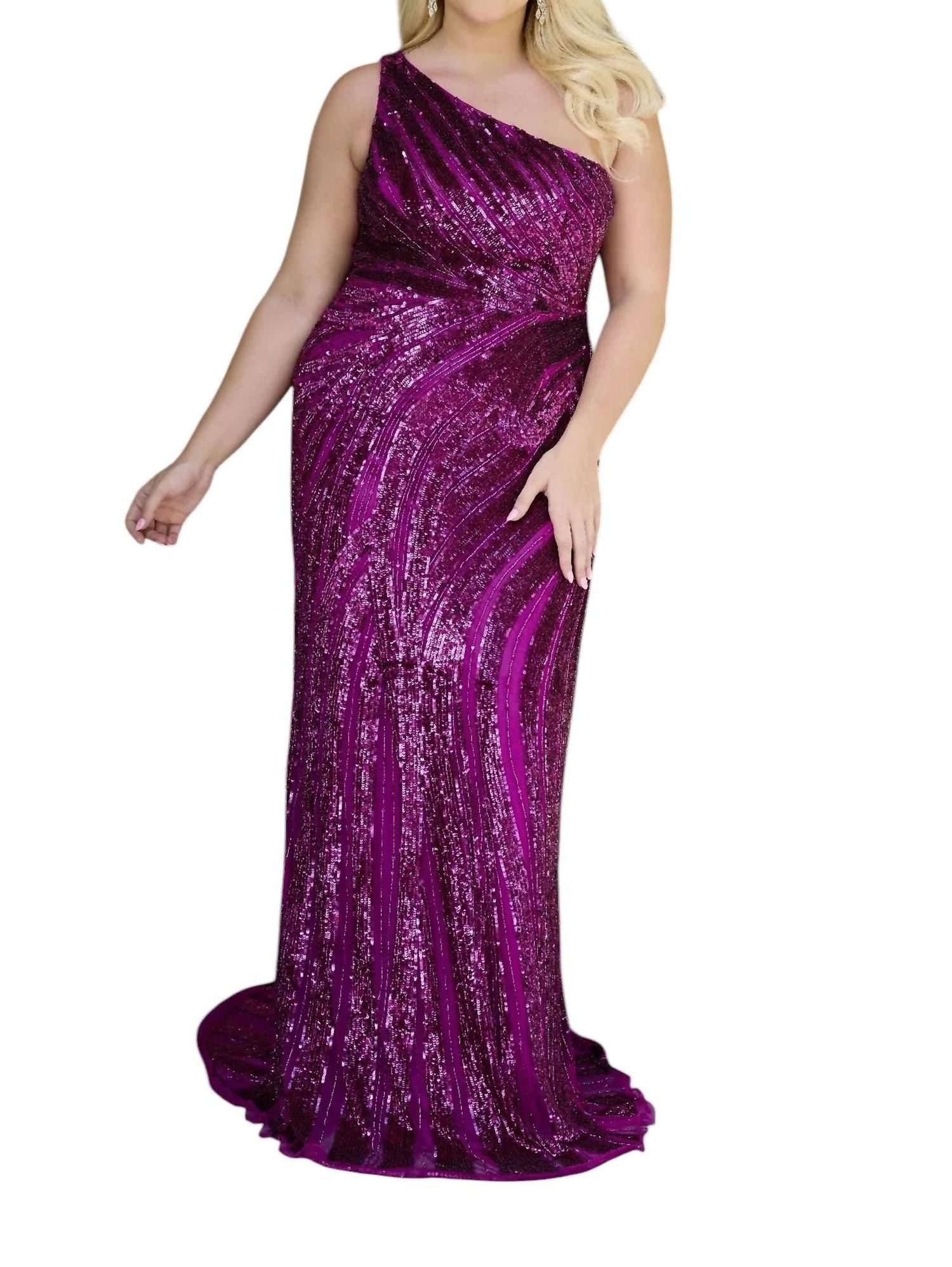 Платье для выпускного с одним плечом в виноградном цвете Primavera, Grape
Платье для выпускного с одним плечом в виноградном цвете Primavera, Grape