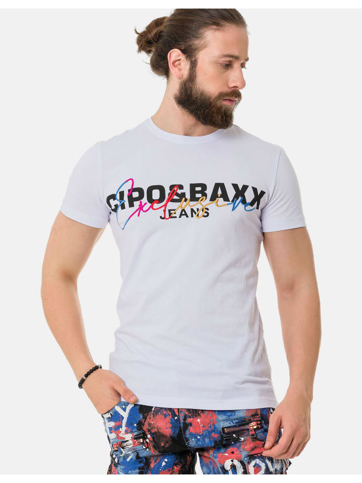 Футболка БЕЛОГО цвета Cipo & Baxx, Белый, Футболка БЕЛОГО цвета Cipo & Baxx
Футболка БЕЛОГО цвета Cipo & Baxx, Белый, Футболка БЕЛОГО цвета Cipo & Baxx