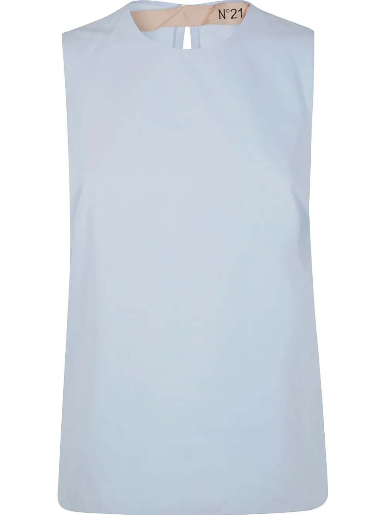 Nº21 топ с узлом, синий 
Nº21 топ с узлом, синий