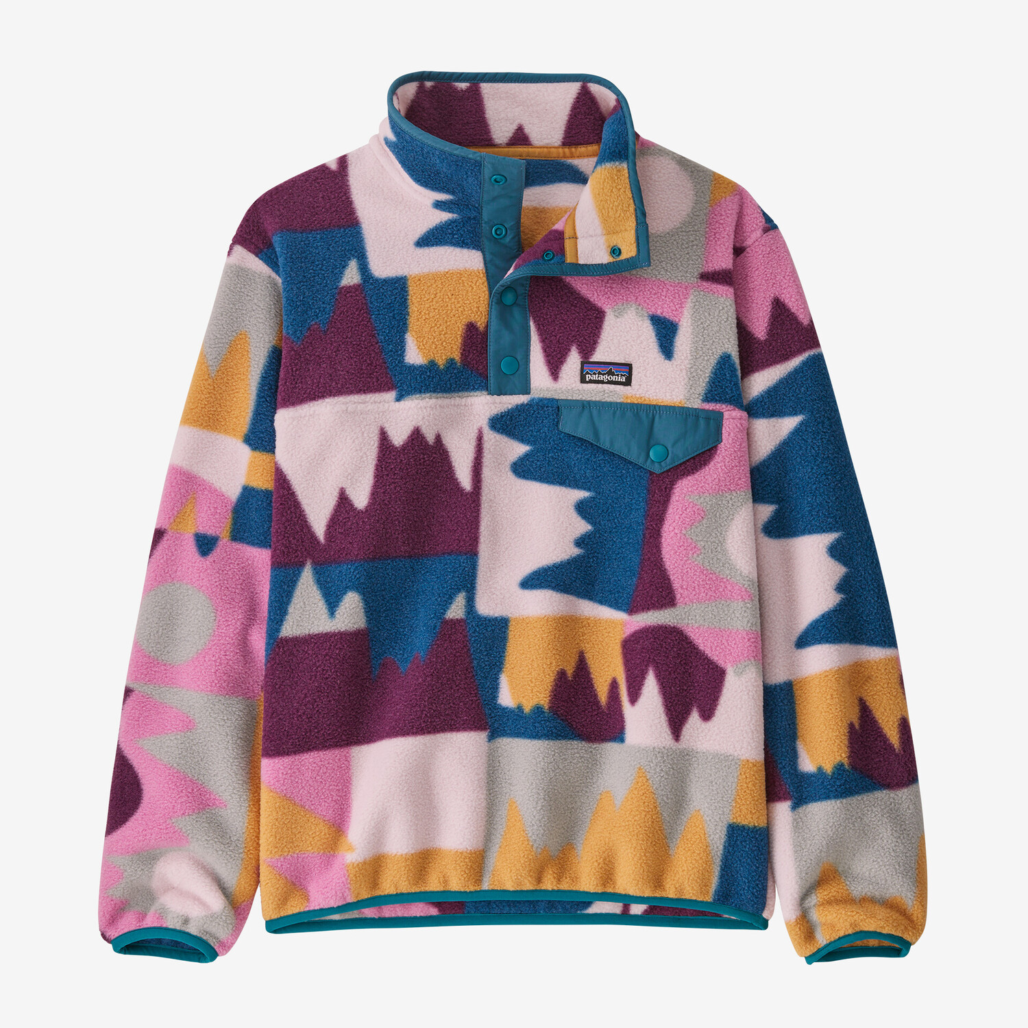 Детский легкий флисовый пуловер Synchilla Snap-T Patagonia, цвет Frontera: Marble Pink
Детский легкий флисовый пуловер Synchilla Snap-T Patagonia, цвет Frontera: Marble Pink