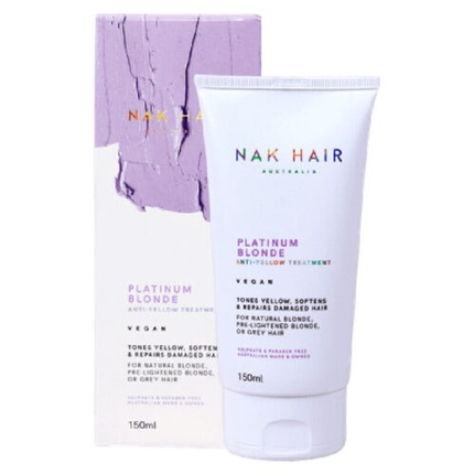 Средство против желтизны Platinum Blonde 150 мл Nak
Средство против желтизны Platinum Blonde 150 мл Nak