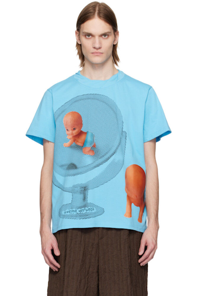 Футболка Blue Baby Isla Vivienne Westwood 
Футболка Blue Baby Isla Vivienne Westwood