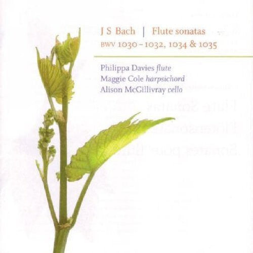 CD диск Bach / Davies / Cole / McGillivray: Flute Sonatas 
CD диск Bach / Davies / Cole / McGillivray: Flute Sonatas