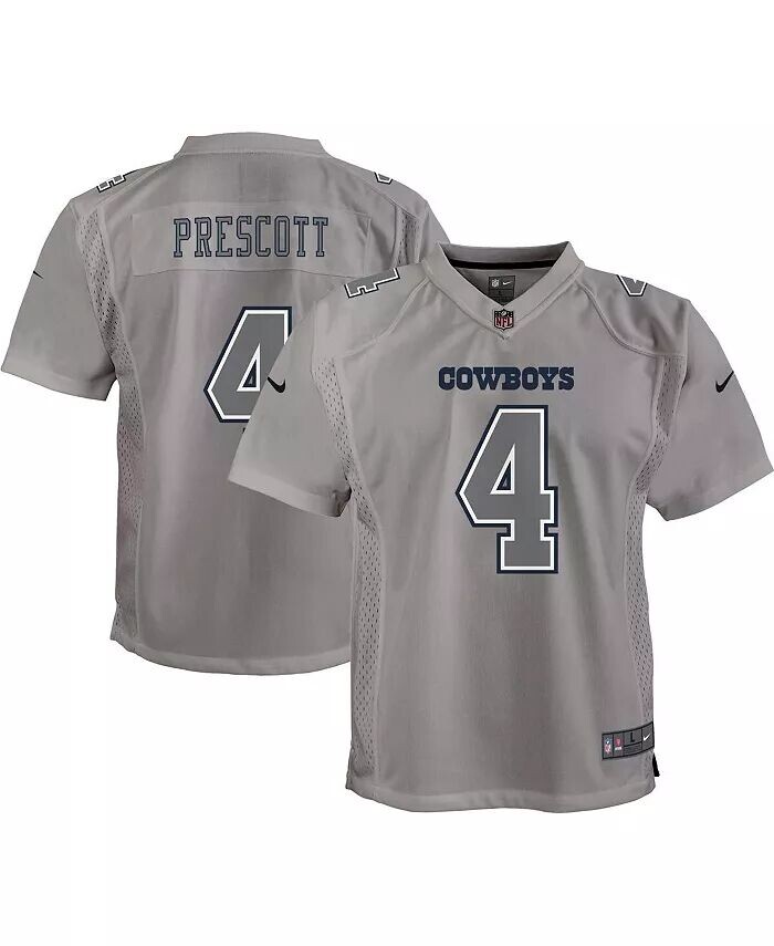 Джерси Big Boys Dak Prescott Grey Dallas Cowboys Атмосфера игры Nike
Джерси Big Boys Dak Prescott Grey Dallas Cowboys Атмосфера игры Nike