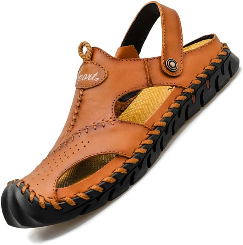 Мужские повседневные сандалии Rojeam для ходьбы, пляжные туфли с закрытым носком, спортивные сандалии для активного отдыха, летние сандалии для походов и треккинга, коричневый
Мужские повседневные сандалии Rojeam для ходьбы, пляжные туфли с закрытым носком, спортивные сандалии для активного отдыха, летние сандалии для походов и треккинга, коричневый