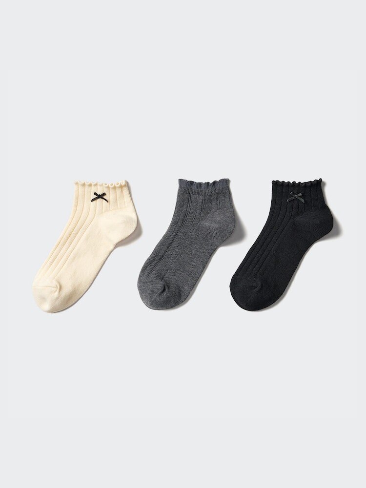 Короткие носки, 3 пары Uniqlo, цвет 01 белый
Короткие носки, 3 пары Uniqlo, цвет 01 белый