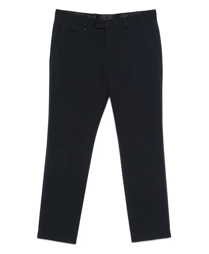 Узкие хлопковые эластичные брюки Hugo, синий
Узкие хлопковые эластичные брюки Hugo, синий