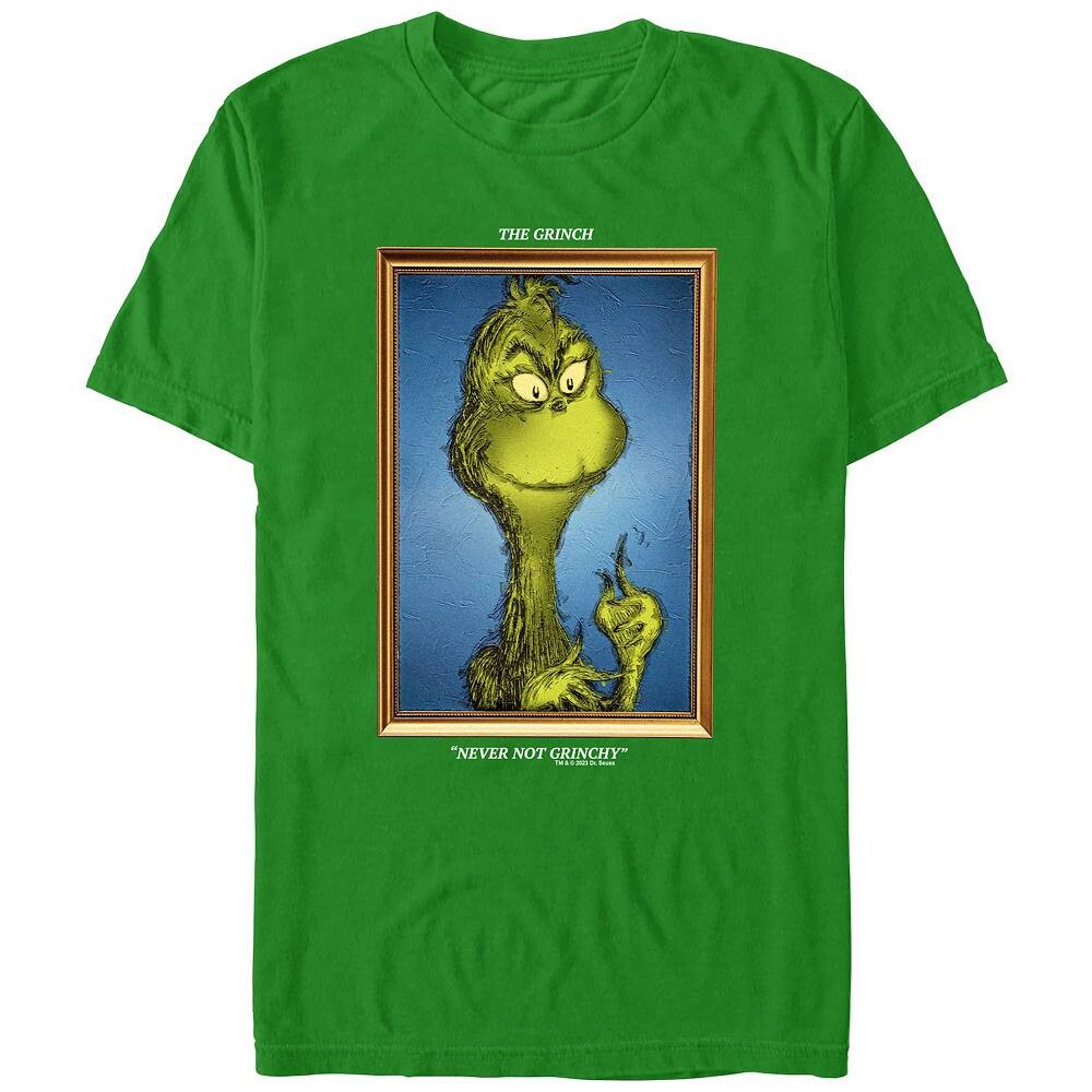 Футболка с рисунком Big & Tall Dr. Seuss Grinch Never Not Grinchy Licensed Character, цвет Kelly
Футболка с рисунком Big & Tall Dr. Seuss Grinch Never Not Grinchy Licensed Character, цвет Kelly