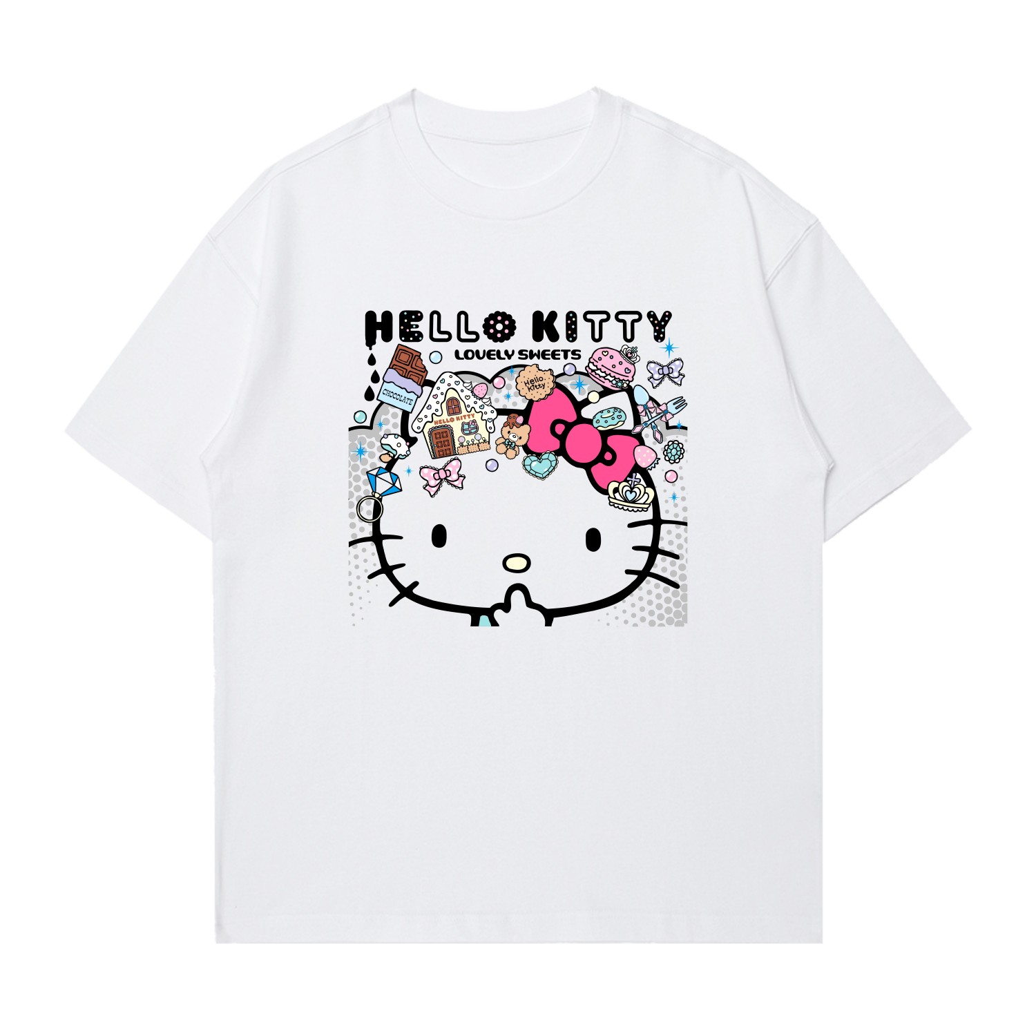 Футболка Hello Kitty Unisex Sanrio, белый
Футболка Hello Kitty Unisex Sanrio, белый