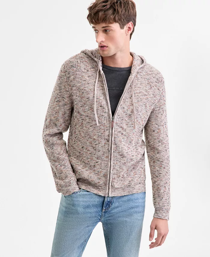 Мужской свитер с длинными рукавами и капюшоном на молнии Sun + Stone, загар/бежевый
Мужской свитер с длинными рукавами и капюшоном на молнии Sun + Stone, загар/бежевый