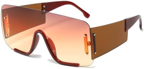 Солнцезащитные очки в полуободковой оправе 2027 года для женщин и мужчин, модные панк-очки большого размера с плоской верхней частью, винтажные солнцезащитные очки MTZJH, Tea Purple Pink
Солнцезащитные очки в полуободковой оправе 2027 года для женщин и мужчин, модные панк-очки большого размера с плоской верхней частью, винтажные солнцезащитные очки MTZJH, Tea Purple Pink