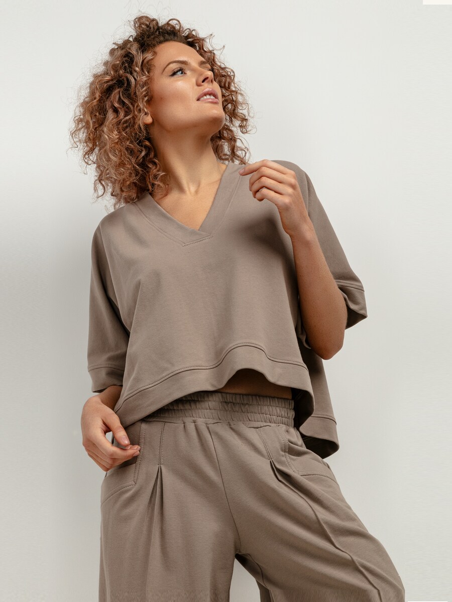 Рубашка оверсайз TESSITA, темно-бежевый
Рубашка оверсайз TESSITA, темно-бежевый