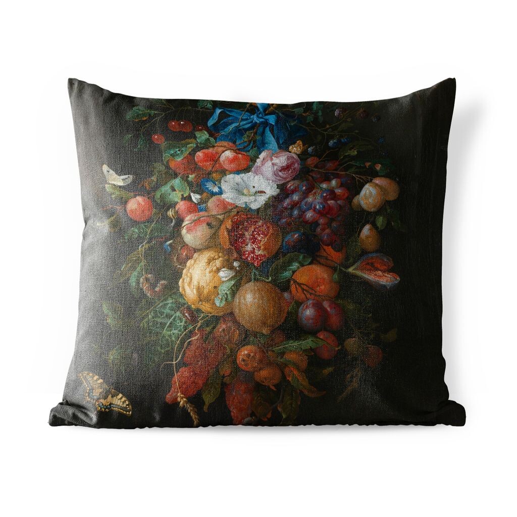 Подушка для улицы MuchoWow — Фрукты и цветы — Картина Яна Давидса. de Heem - 50x50 см - защита от атмосферных воздействий - подушка для отдыха - чехол на подушку - хлопчатобумажная ткань - декоративные чехлы на подушки, мультиколор
Подушка для улицы MuchoWow — Фрукты и цветы — Картина Яна Давидса. de Heem - 50x50 см - защита от атмосферных воздействий - подушка для отдыха - чехол на подушку - хлопчатобумажная ткань - декоративные чехлы на подушки, мультиколор